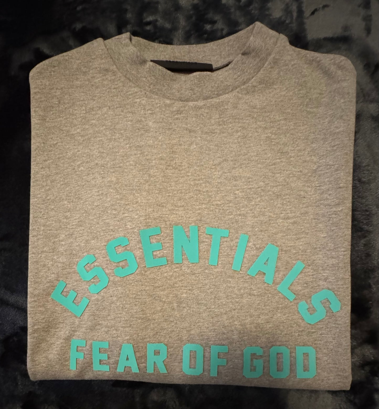 Fear of God Essentials Heavy Jersey Crewneck T-Shirt 'Seal' XXS (M)