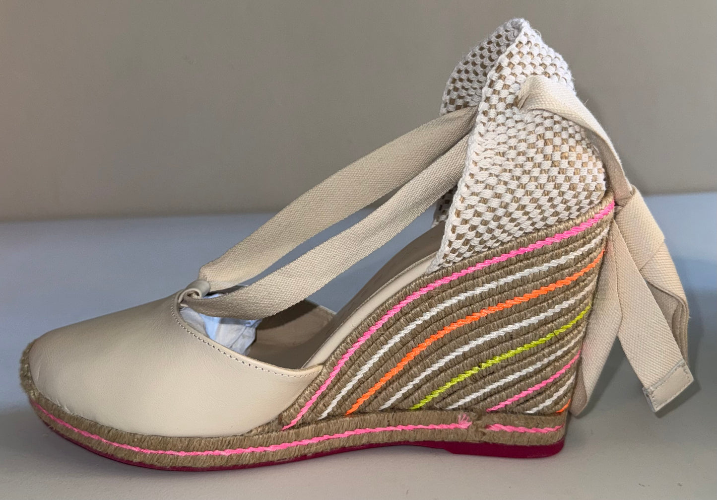 New Sophia Webster
Women's Pink 'Valentina' Wedge Espadrilles 41