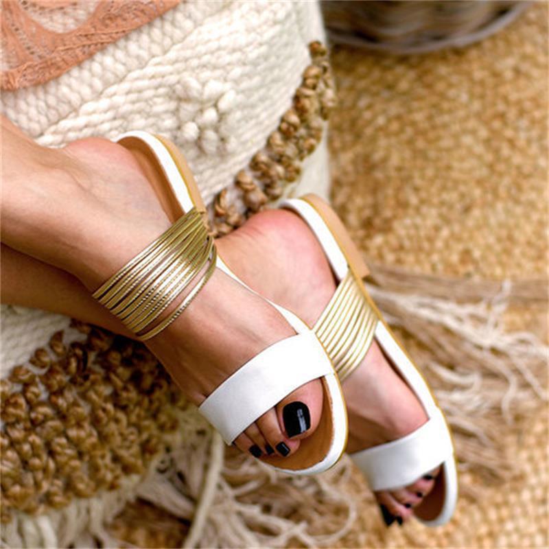 Women's Strappy Flat Sandal