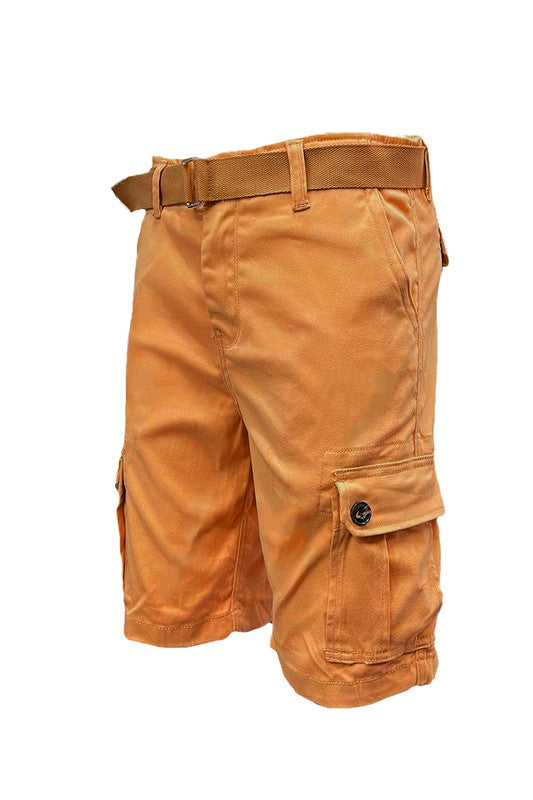 Weiv Belted Cargo Shorts