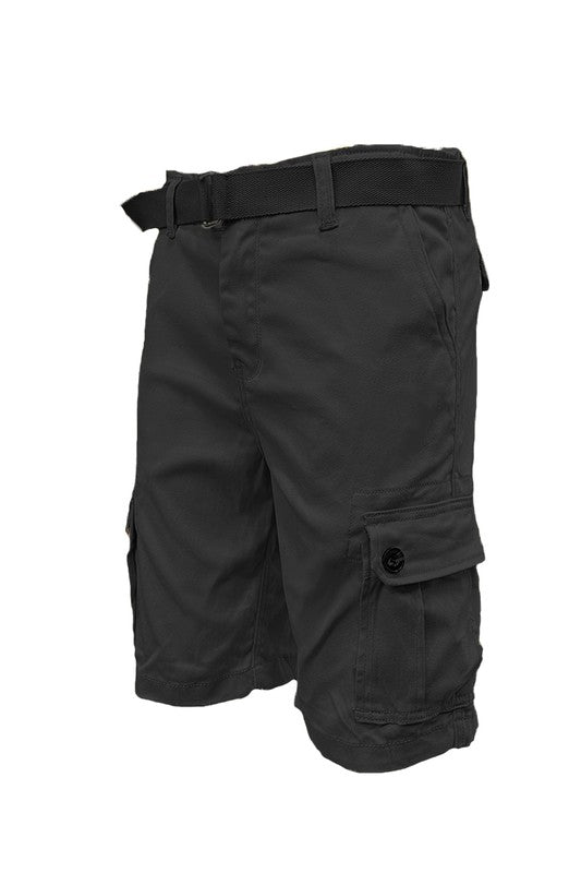 Weiv Belted Cargo Shorts