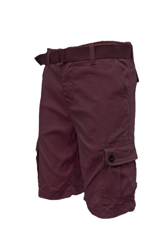 Weiv Belted Cargo Shorts