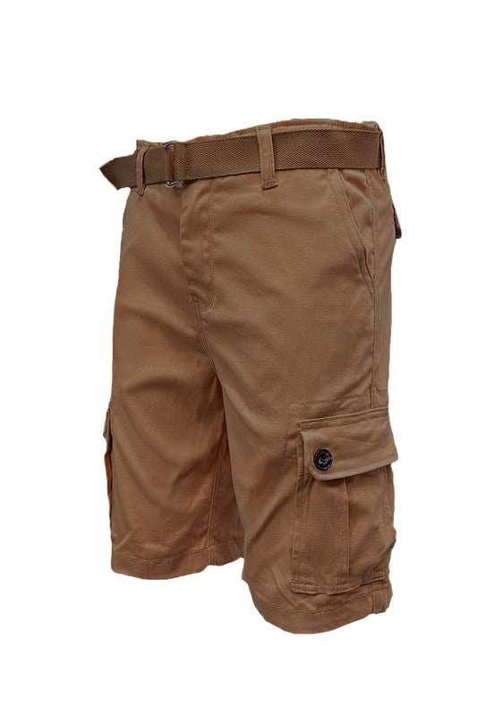 Weiv Belted Cargo Shorts