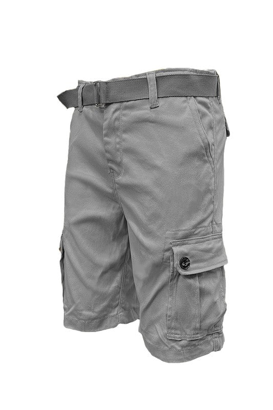 Weiv Belted Cargo Shorts