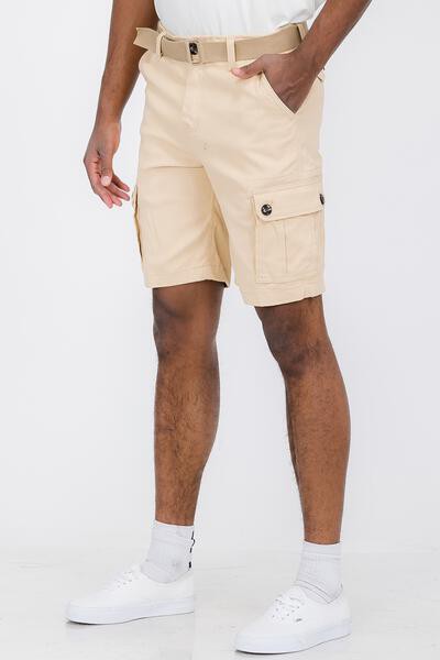 Weiv Belted Cargo Shorts