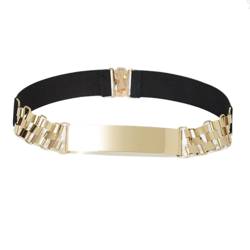 Mirror Metal Belt