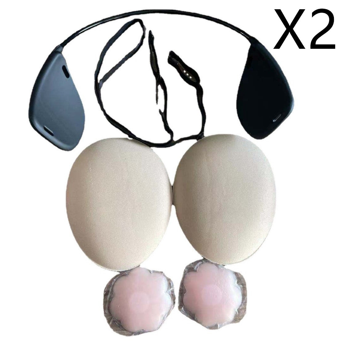 Strapless Deep Plunge Bra Kit