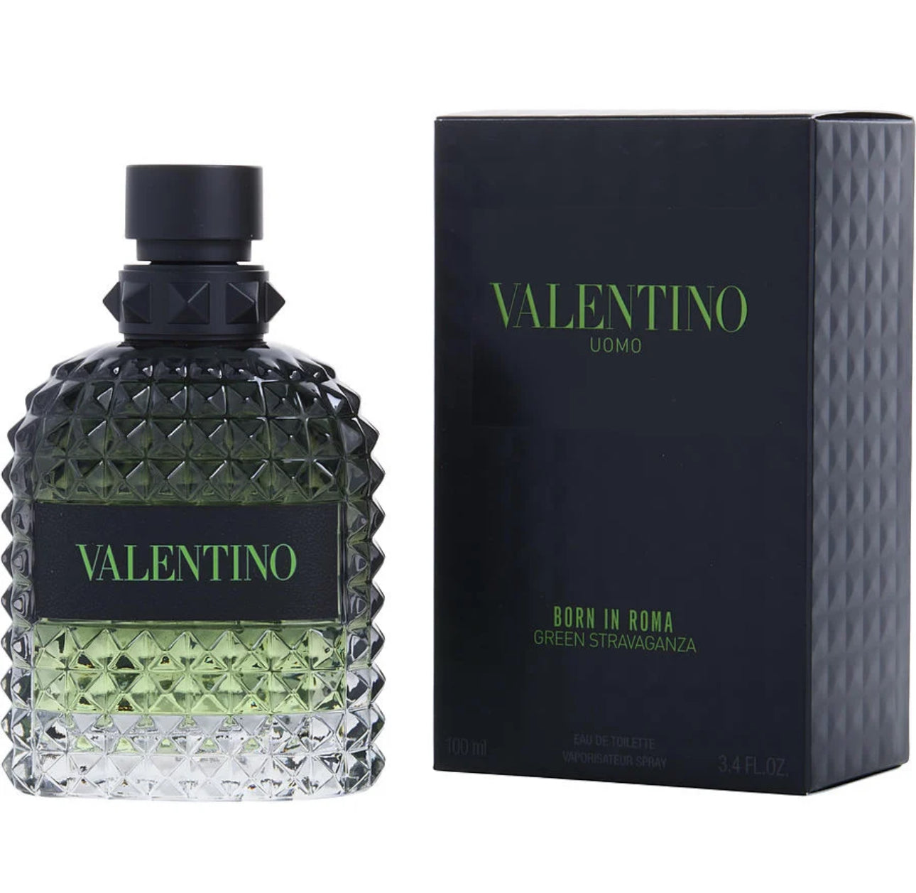 New Valentino Uomo Born In Roma Green Stravaganza