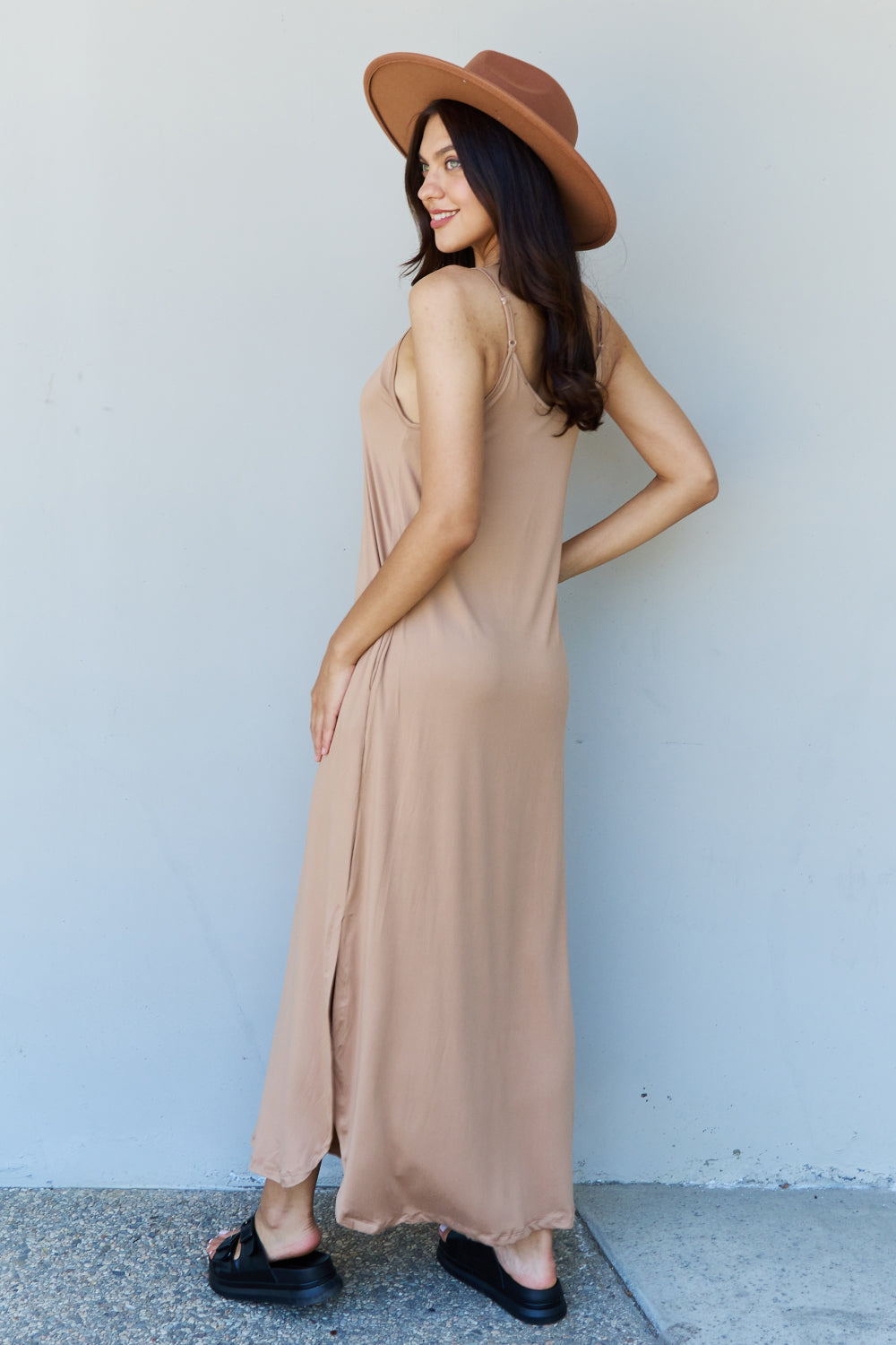 Ninexis Good Energy Cami Side Slit Maxi Dress